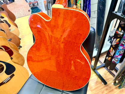 ✨1990✨ Gretsch 6120 Nashville Western Orange MIJ Terada~ Bigsby~ Japan + Case!