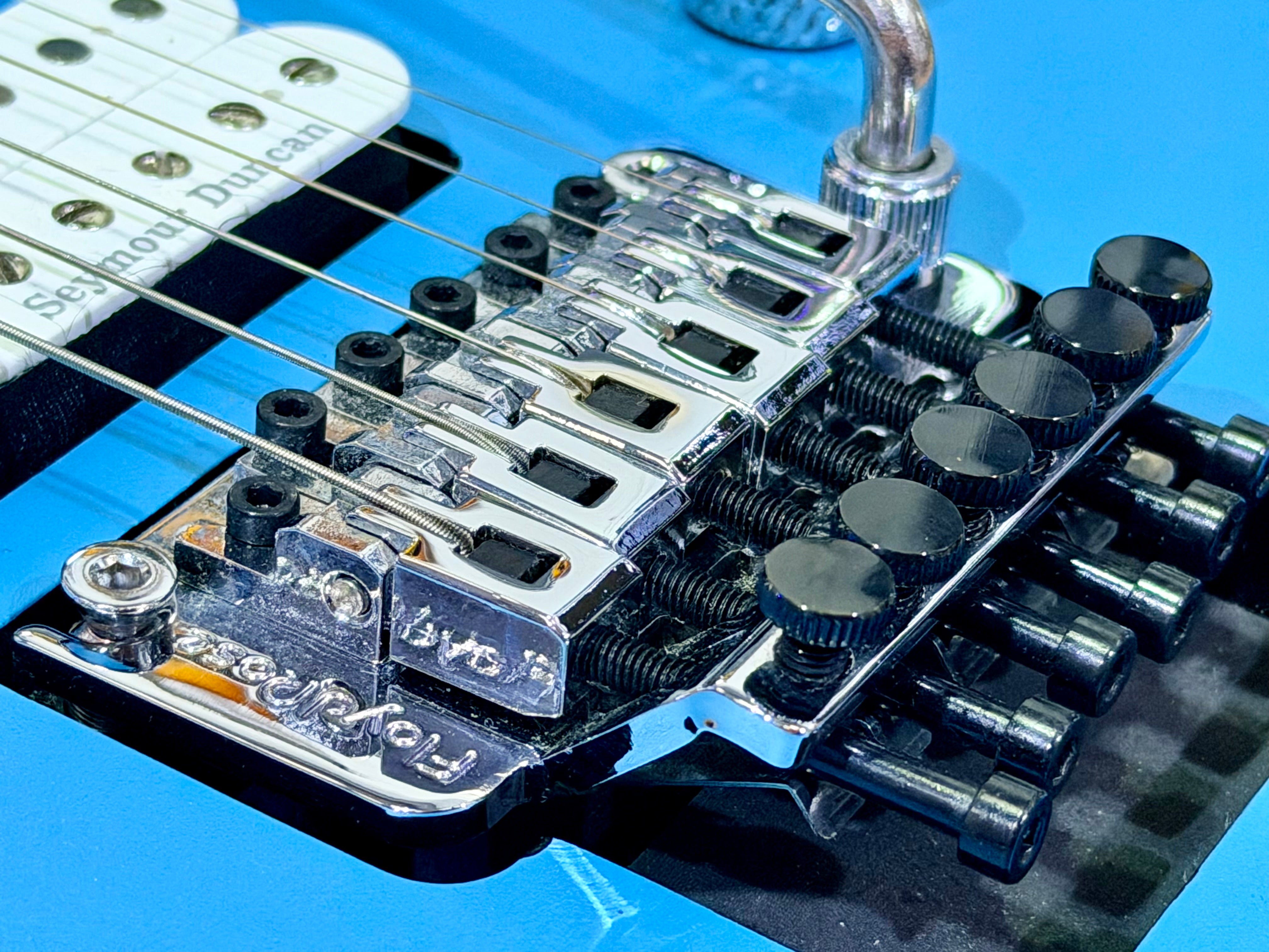🔥2022🔥 Charvel Pro-Mod San Dimas Style 1 HH FR MN~Blue Frost~ Seymour Duncan!