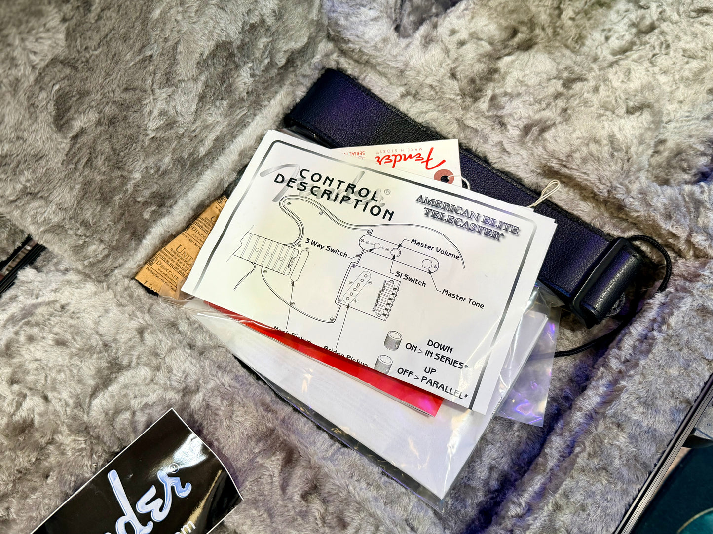 🌟2016 USA🌟 Fender American Elite Telecaster~ Mystic Black Sparkle~ Rosewood!