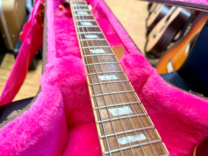 ✨2018✨ Epiphone Riviera Custom P93 Wine Red Bigsby P90 + New Gator Hard Case!