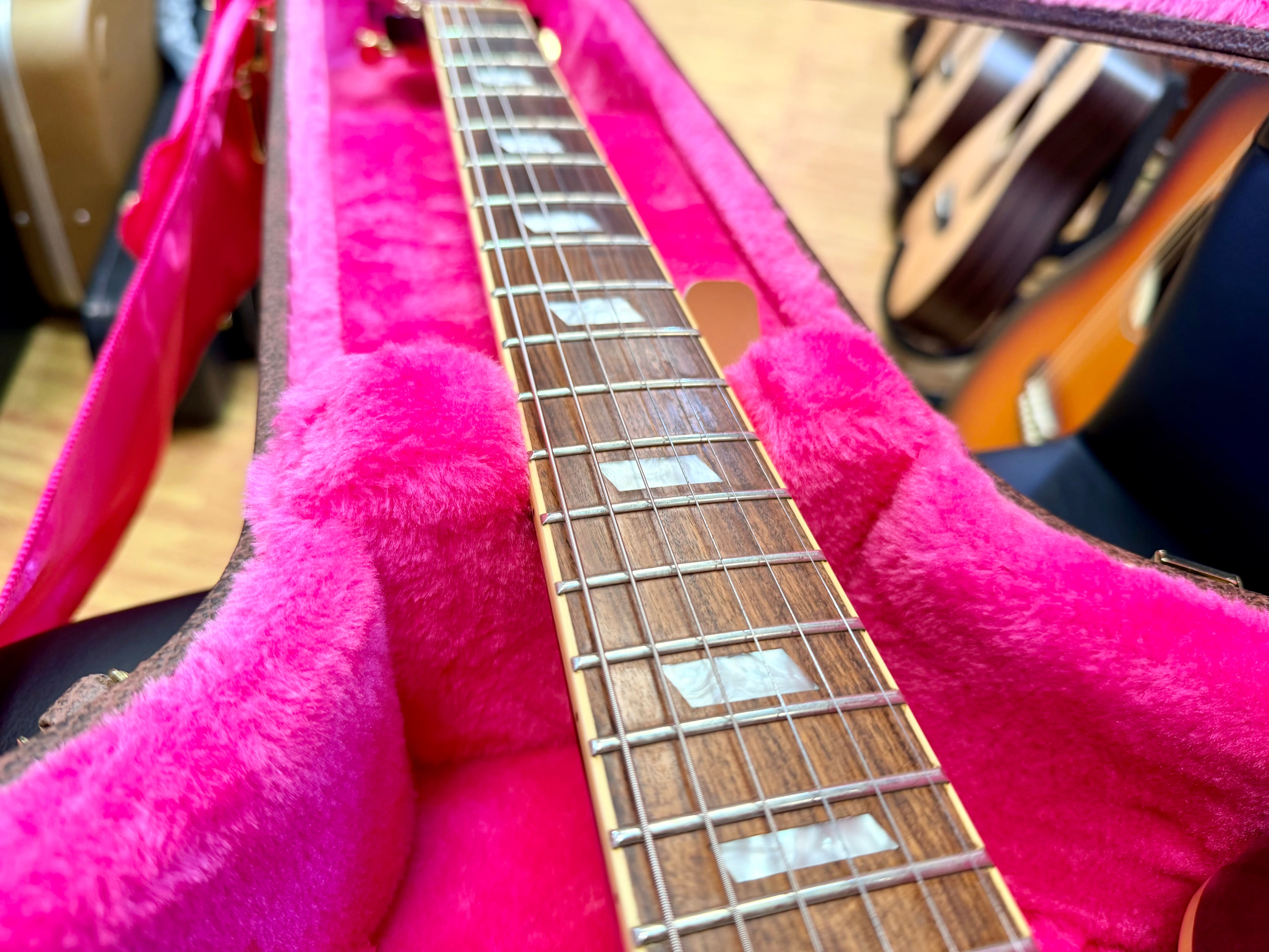 ✨2018✨ Epiphone Riviera Custom P93 Wine Red Bigsby P90 + New Gator Hard Case!