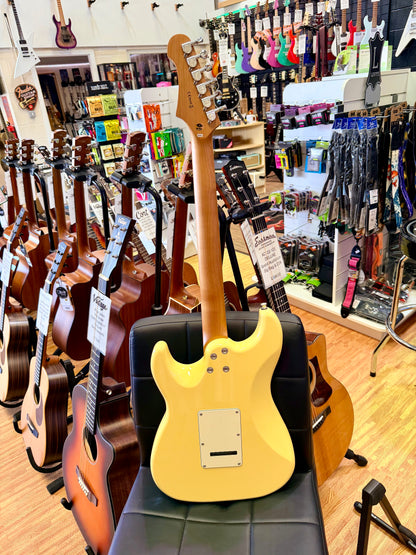 ⚡️NEW⚡️ JET JS-400 HSS Electric Guitar~ Vintage Yellow~ Strat~ 2026 Butterscotch