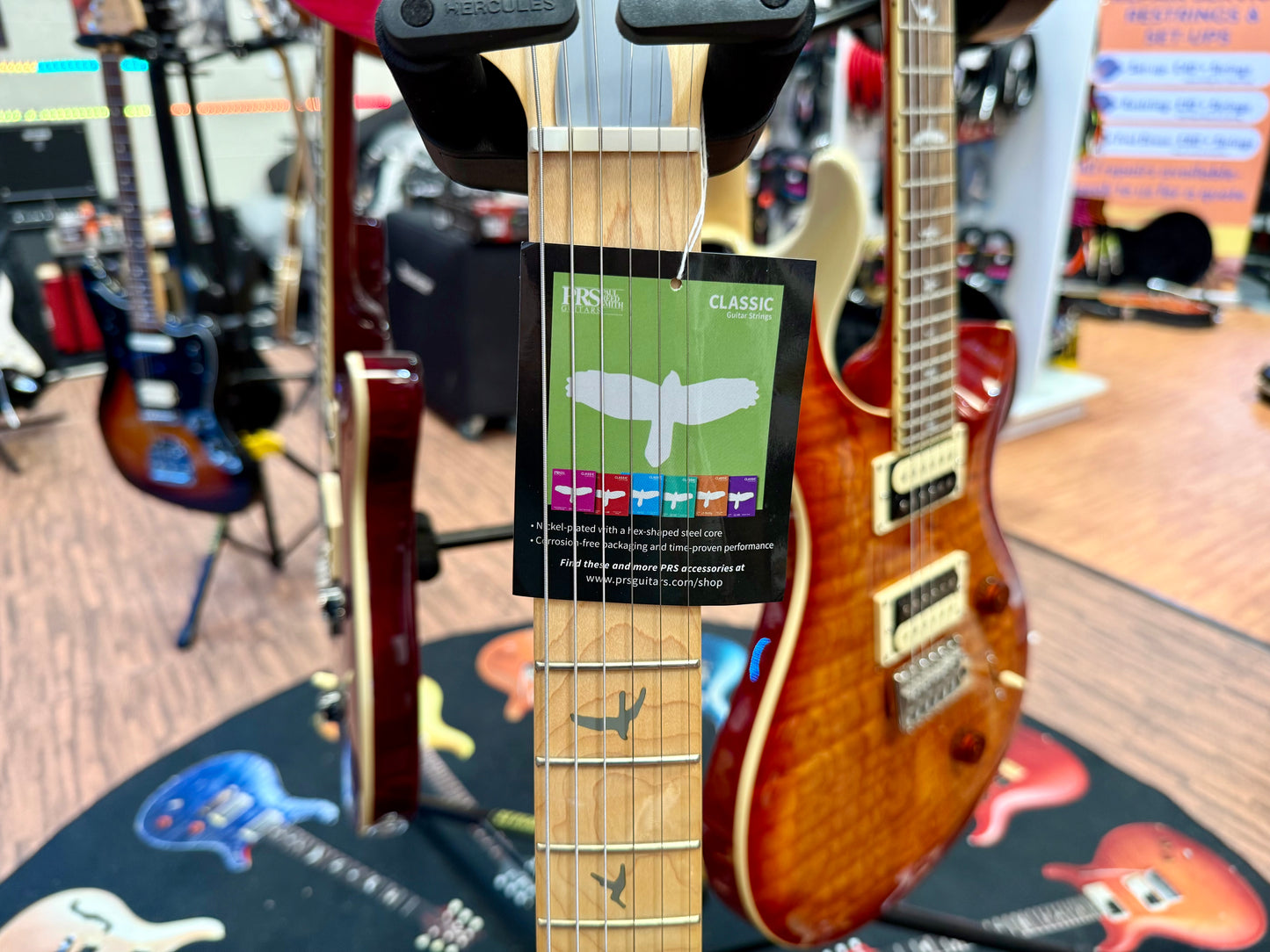 🦅 BRAND NEW 🦅 PRS Silver Sky SE Guitar~ John Mayer~ Nylon Blue + Gig Bag!