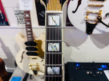 🌟MINT🌟 D'Angelico Ludlow Deluxe~ Swamp Ash Natural~2018~ Hard Case~MUST SEE 🌟