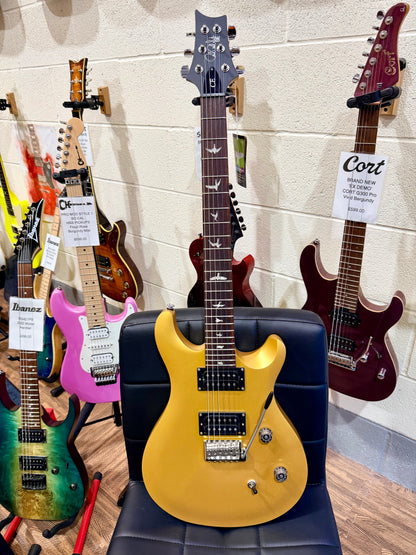 🌟NEW🌟 PRS SE CE24 Standard Satin~ Metallic Gold Electric Guitar~ Latest Model!