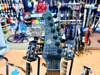 Spira Guitars T-450 TDB~ Trans Blue Flame Maple~ Villain Custom Humbuckers~ NEW