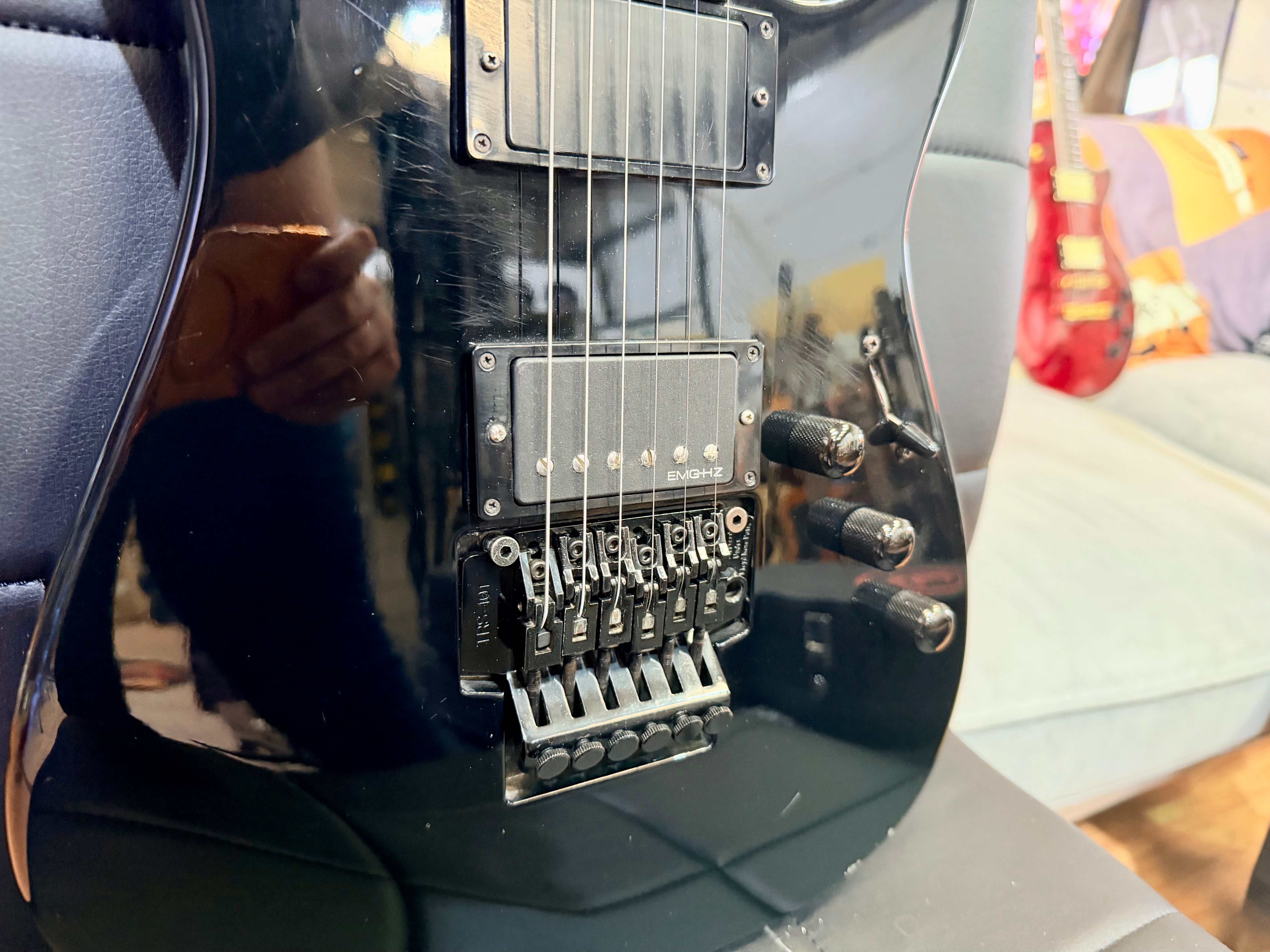 🇯🇵 1990’s 🇯🇵 Edwards By ESP MR-85~ MIJ Kirk Hammett~ Floyd Rose/EMG~ Japan!
