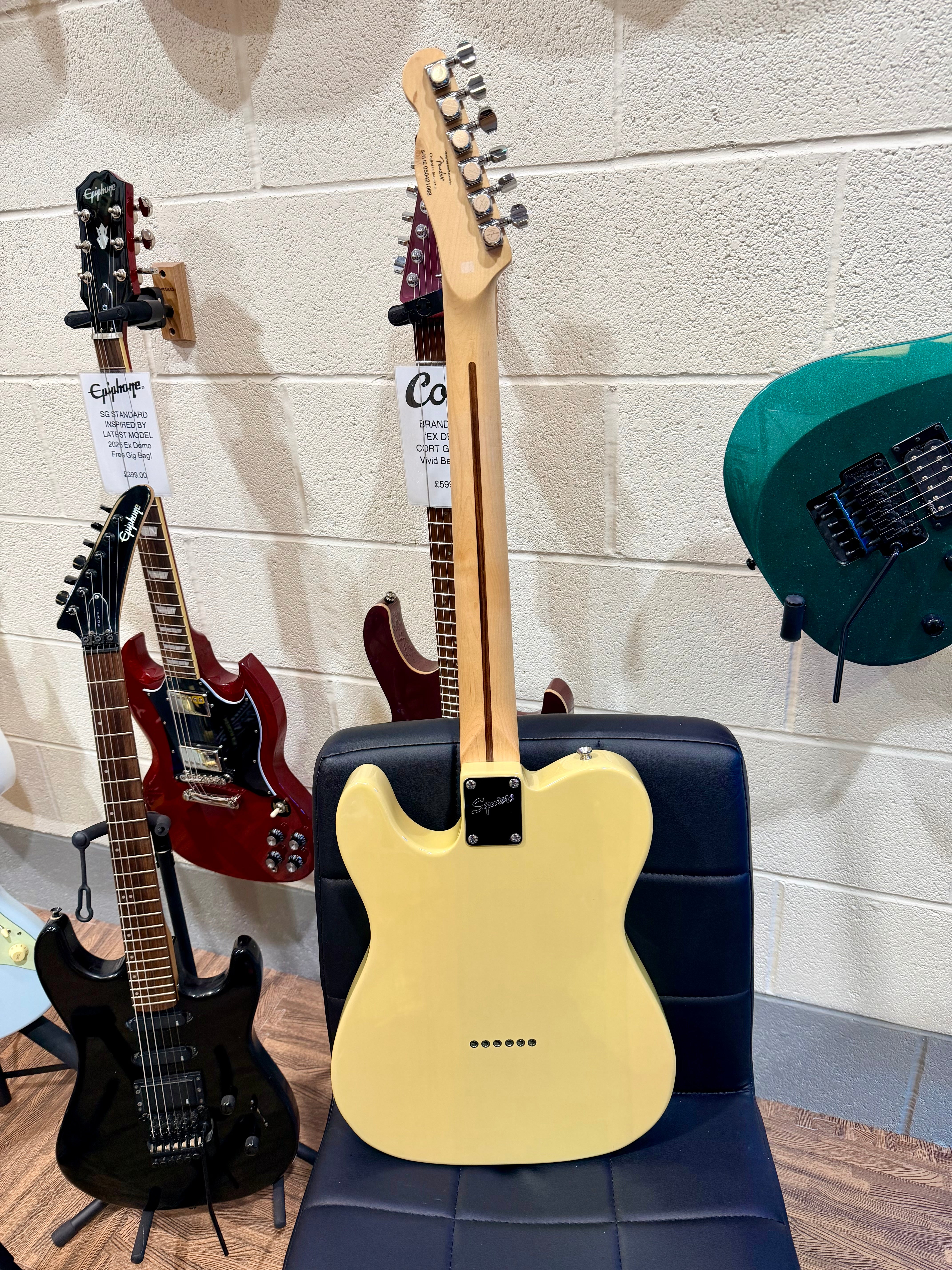 🌟2005🌟 Squier By Fender Custom II Vintage Modified Telecaster P90~ Blonde Tele