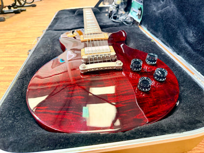 ✨2015✨ Gibson Les Paul Studio~ Wine Red Figured Top~ 100th Anniversary + Case!