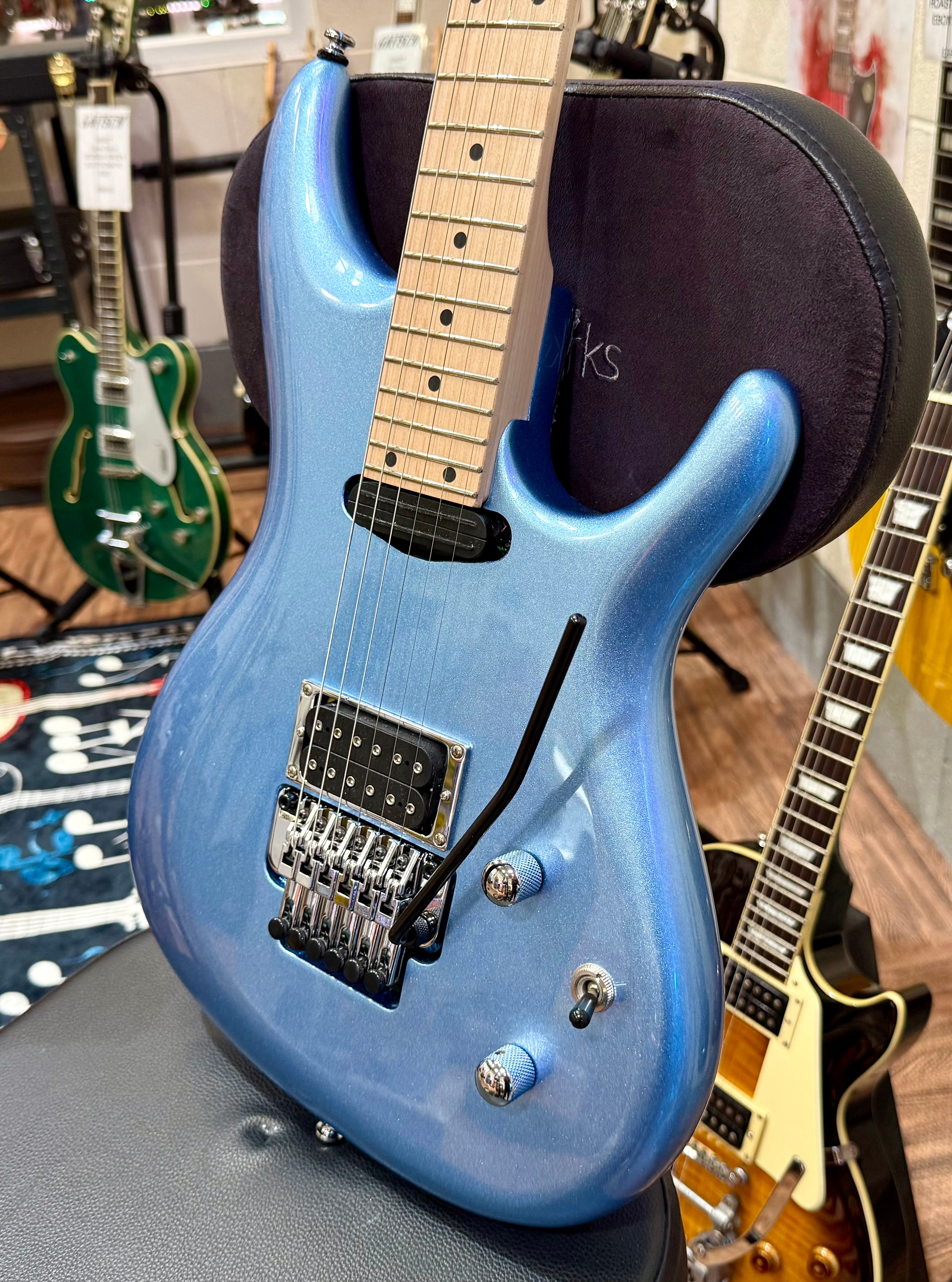 🔥MINT 2022🔥 Ibanez Signature JS140M Joe Satriani Soda Blue~ Edge Zero~ Ex-Demo