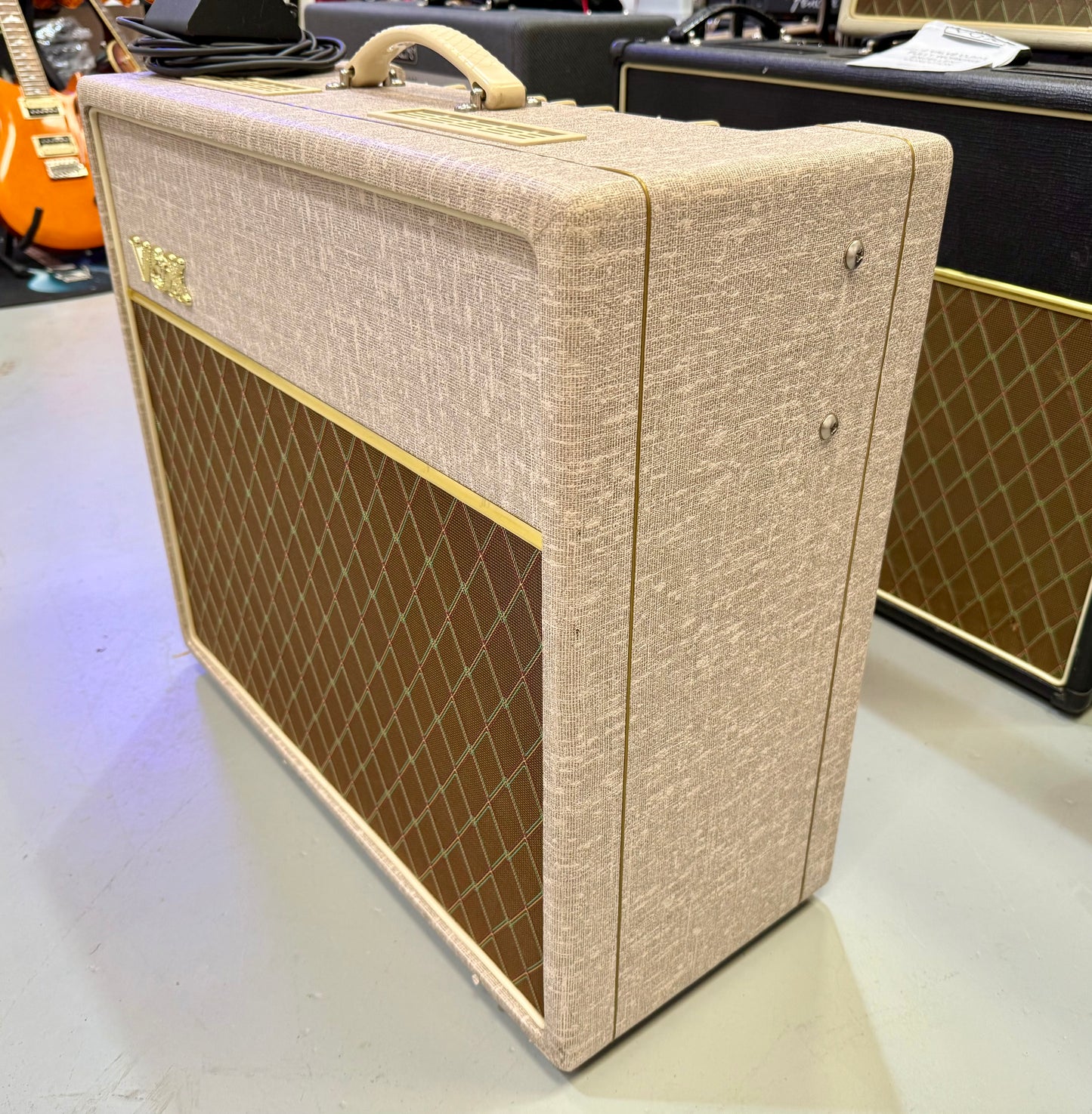 🌟MINT🌟 Vox AC15HW1 Hand-wired 15w All Valve Amp~ AC15 Cover + Footswitch!