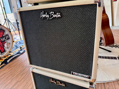 🌟MINT🌟 Harley Benton Tube 5 Amp Head + 2x G110 Celestion 1x10 Cabs~ Mini Stack