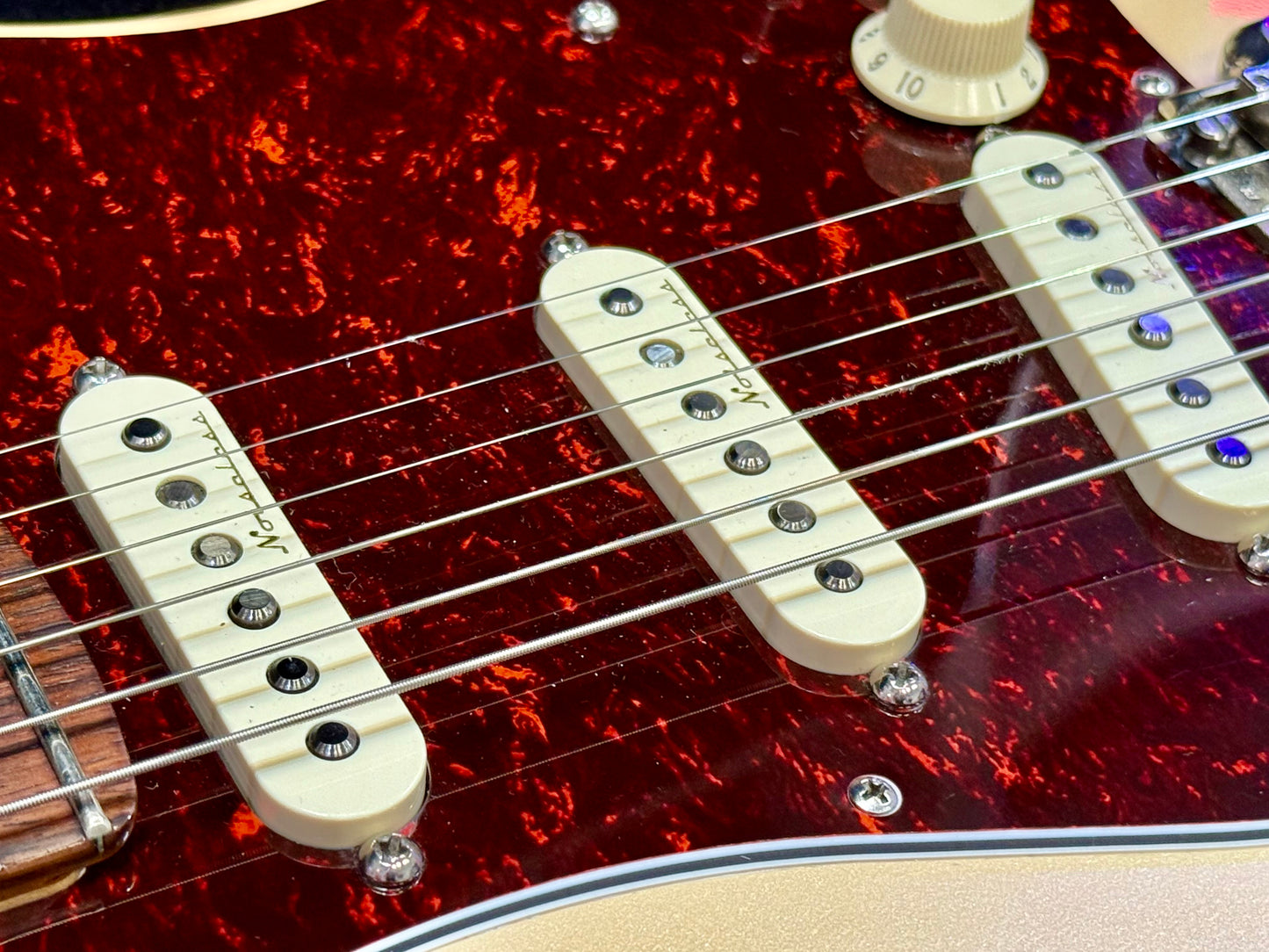 🌟2010🌟 Fender American Deluxe Stratocaster~ Olympic Pearl~ Noiseless~ Gilmour!