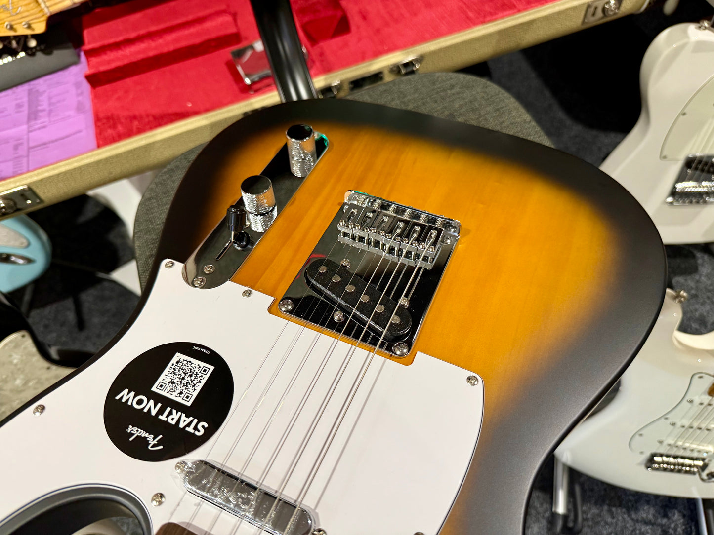 🌟NEW MODEL🌟 Fender Squier Telecaster Debut Collection Satin 2 Solour Sunburst!