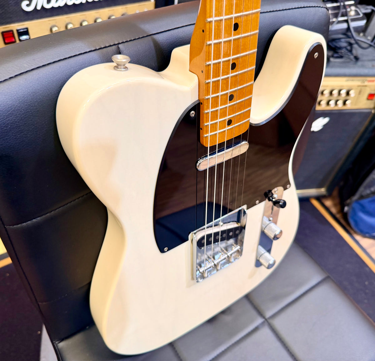 ✨2011✨ Fender Classic Series ’50s Telecaster White Blonde~ Mexican Tele MIM!