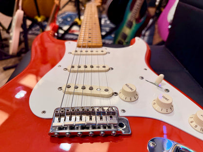 🌟2013🌟 Fender Classic Series 50s Stratocaster~ Fiesta Red~ Mexican MIM Strat!