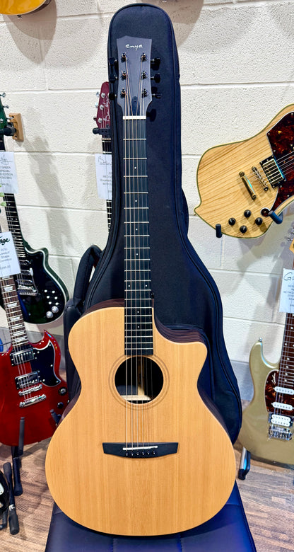 🔥NEW🔥 Enya EGA-X1 Pro EQ Natural Electro-Acoustic Guitar~ Smart FX Live Preamp