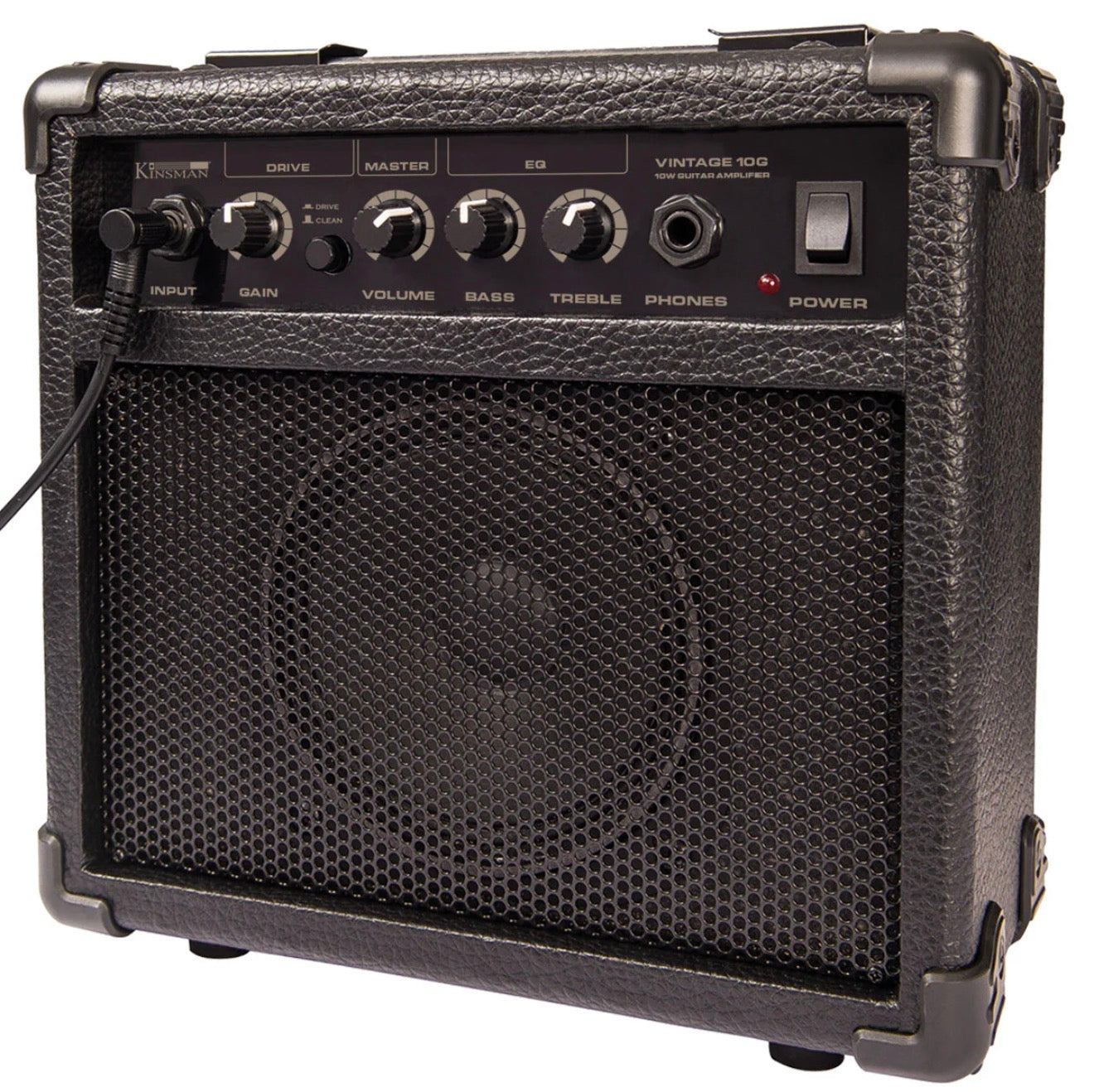 Kinsman BB10 10W Electric Guitar Amplifier 10 Watts Portable Combo Black