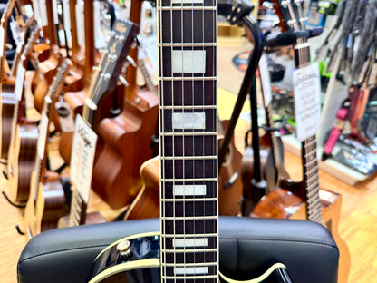 🔥RARE 1989🔥 Epiphone Les Paul Custom MIK First Year~ Open Book~ Korea~ Black!