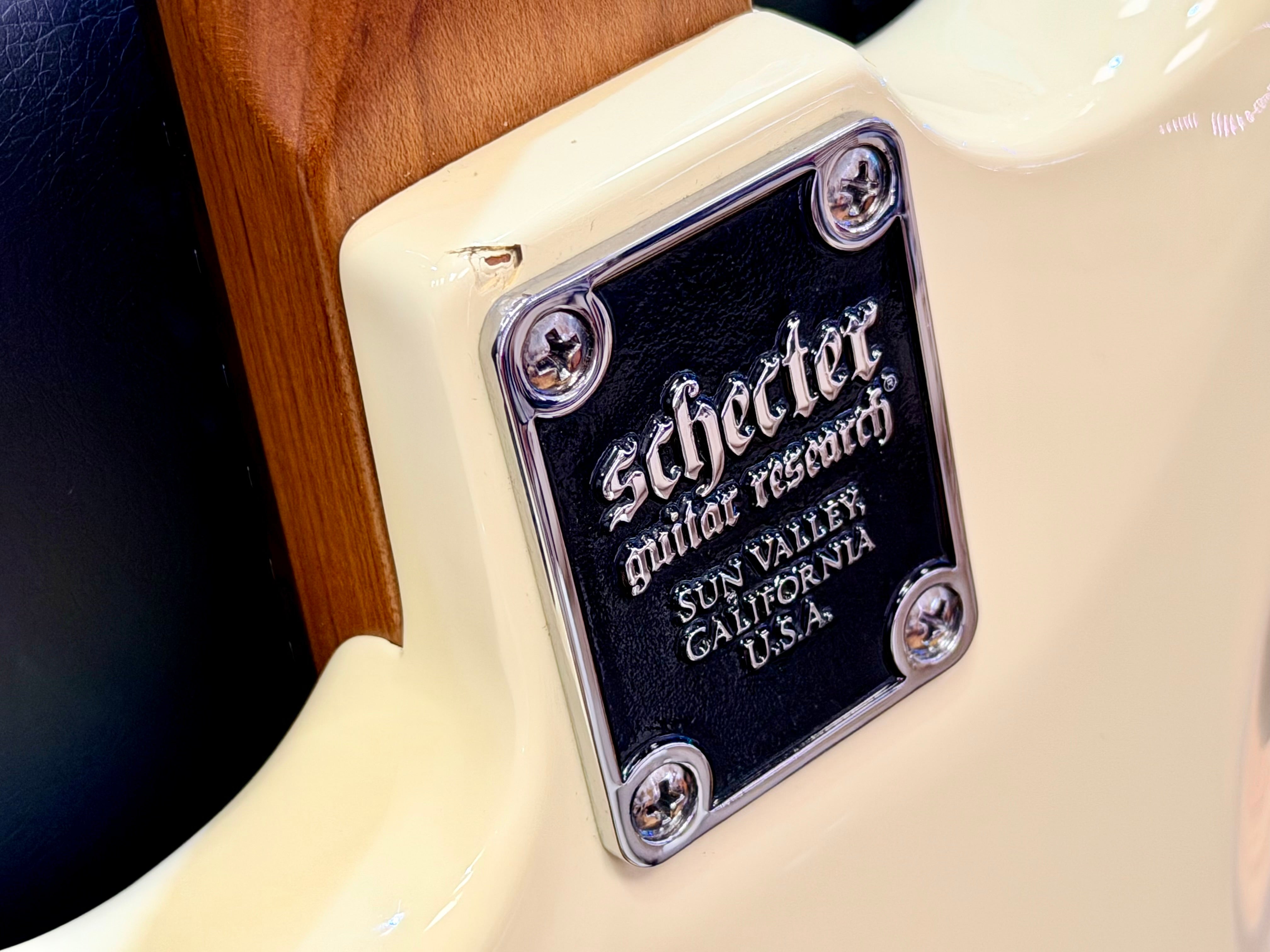 🔥2022🔥 Schecter Jack Fowler Traditional Signature~ Ivory~ USA Pasadena Pickups