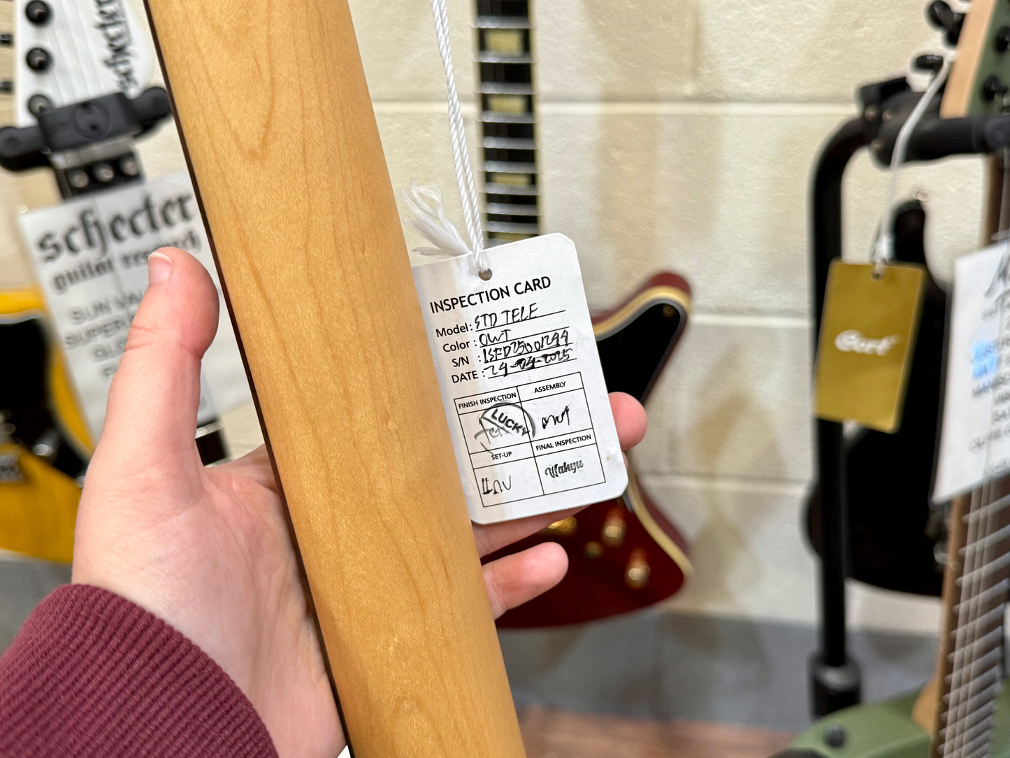 🌟2025 NEW MODEL🌟 Fender Standard Series Telecaster~ Olympic White~ Rosewood!