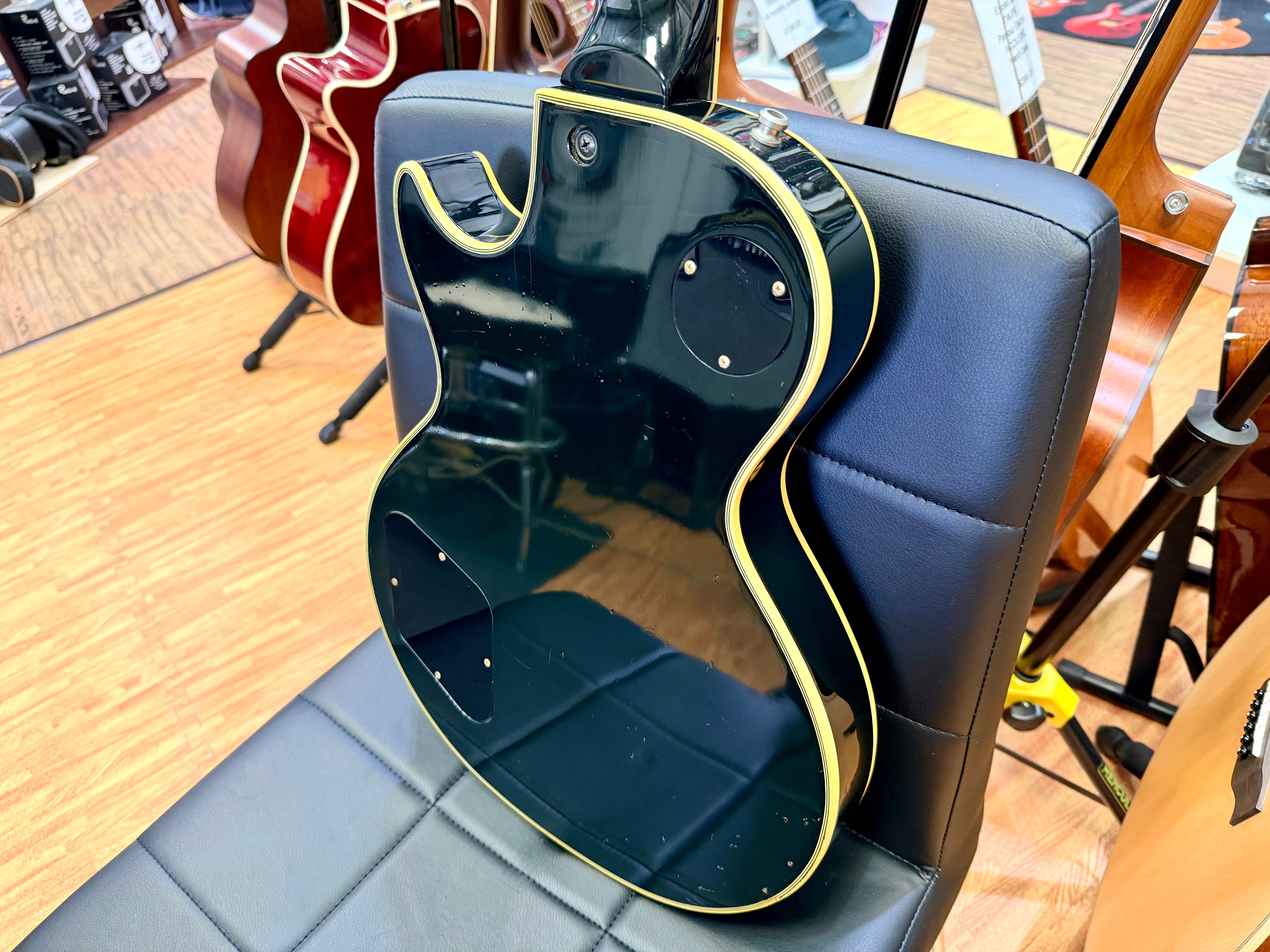 🇯🇵 1992 Greco EGC-480 Mint Collection Les Paul Custom~ MIJ Japan Ebony 🇯🇵
