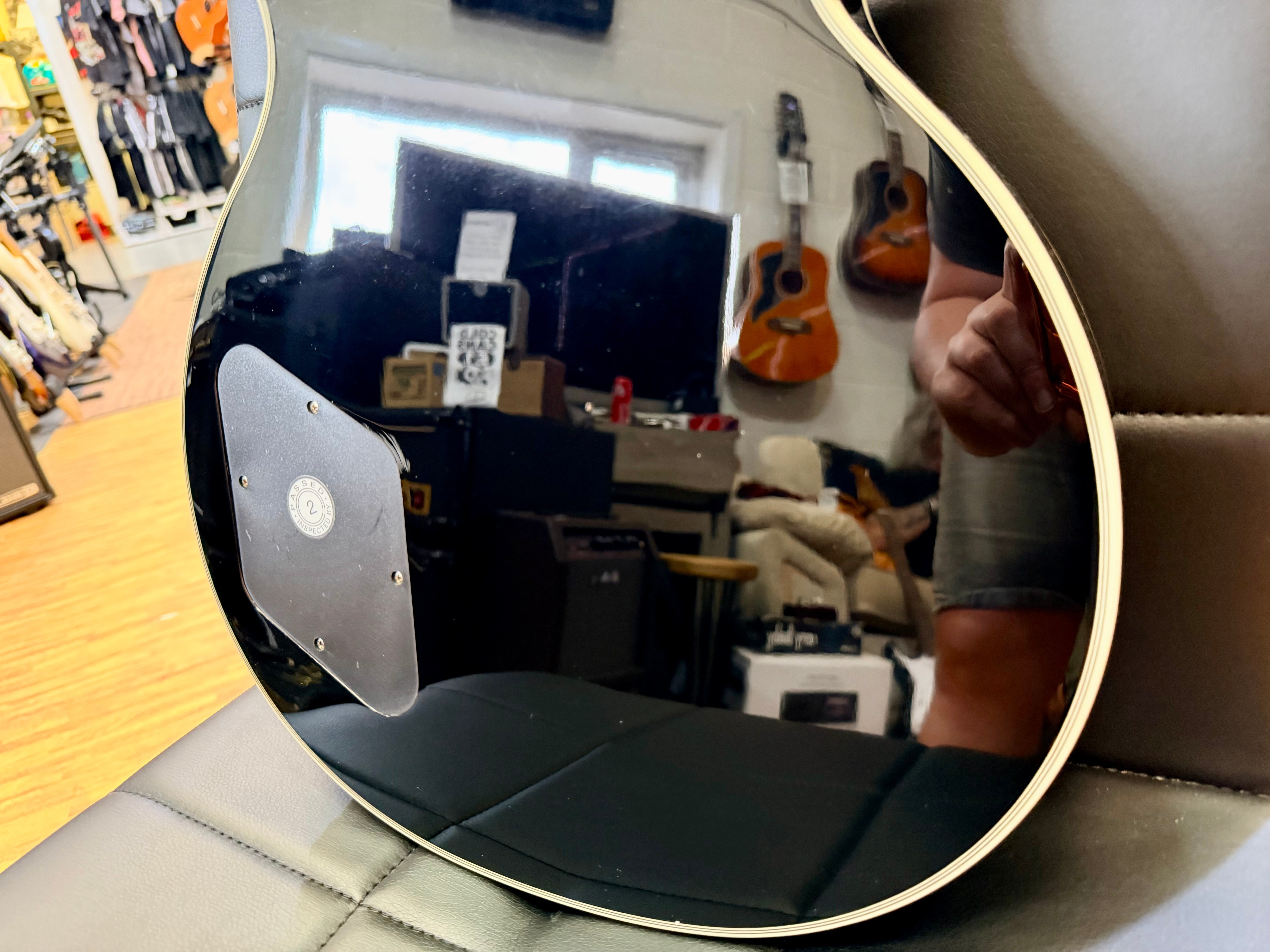 ✨2003✨ Epiphone Les Paul Custom~ Ebony~ Unsung Korea~ Black & Gold~ Cherished!