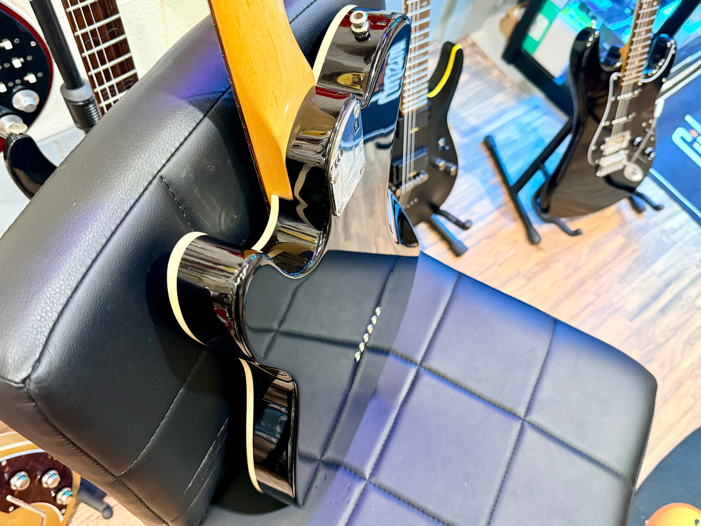 🌟2016 USA🌟 Fender American Elite Telecaster~ Mystic Black Sparkle~ Rosewood!