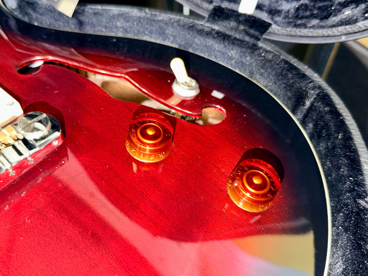 💥2022💥 PRS SE Standard Hollowbody Fire Red Burst + Hard Case~ Cherished!