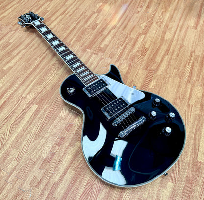🔥2005🔥 Burny RLC-55JS John Sykes Les Paul Custom Signature Black~ Japan Import