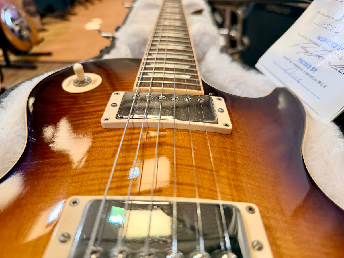 ✨2011✨ Gibson Les Paul Traditional Plus Top Desert Burst + OHSC & Certificate!