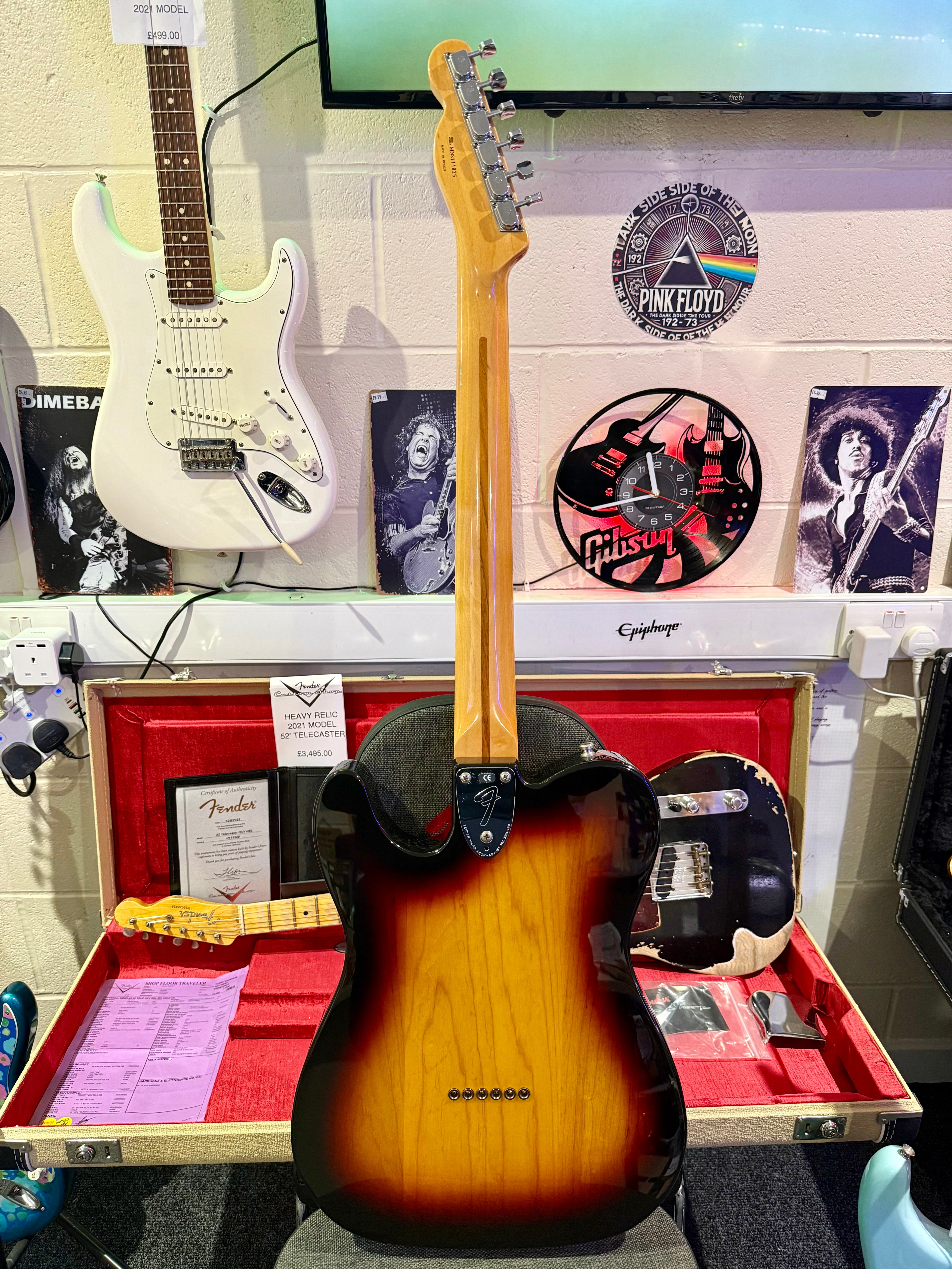 🌟1999🌟 Fender Classic Series '72 Telecaster Thinline~ 3 Color Sunburst~ Lovely