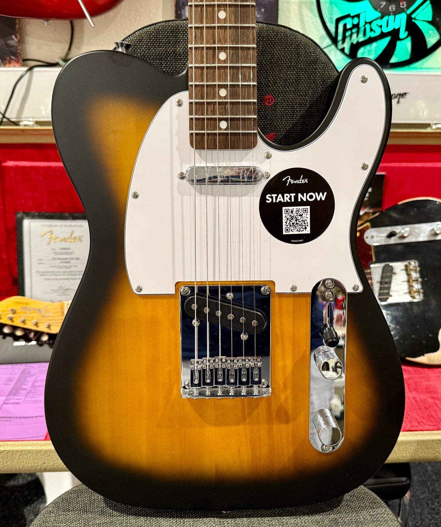 🌟NEW MODEL🌟 Fender Squier Telecaster Debut Collection Satin 2 Solour Sunburst!