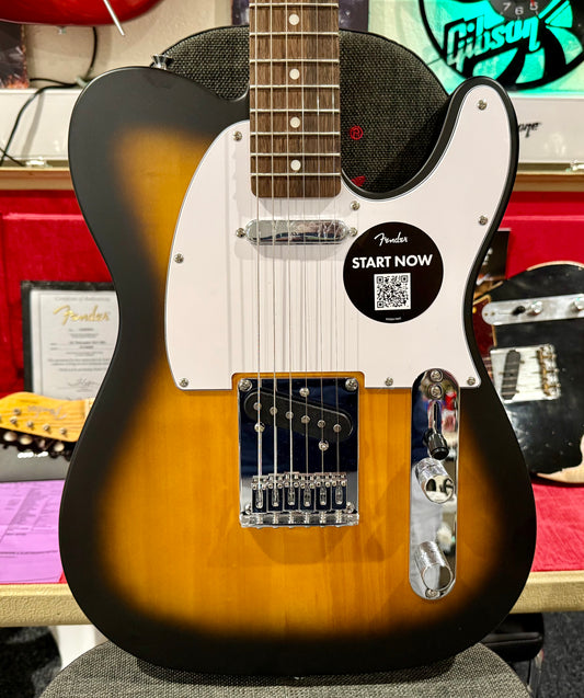 🌟NEW MODEL🌟 Fender Squier Telecaster Debut Collection Satin 2 Solour Sunburst!