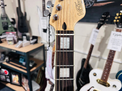 🌟BRAND NEW MODEL🌟 Vintage REVO ELEKTRA ~ Natural Silk Electro-Acoustic Guitar!