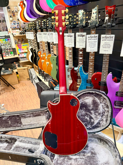 🔥GIBSON PICKUPS🔥 Epiphone Prophecy Les Paul Custom Plus GX~ Cherry Sunburst!