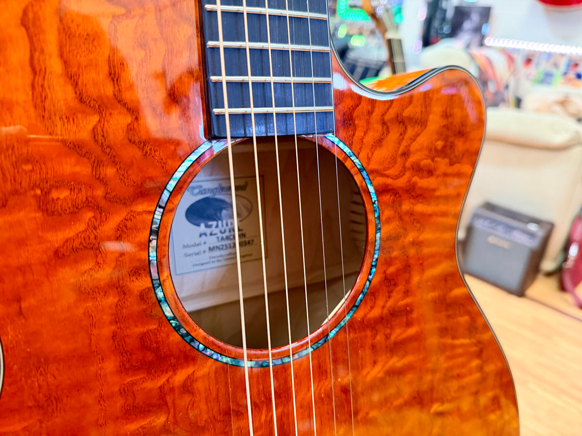 Tanglewood Azure TA4CEHN Super Folk Electro Acoustic~ Shoreline Amber Gloss