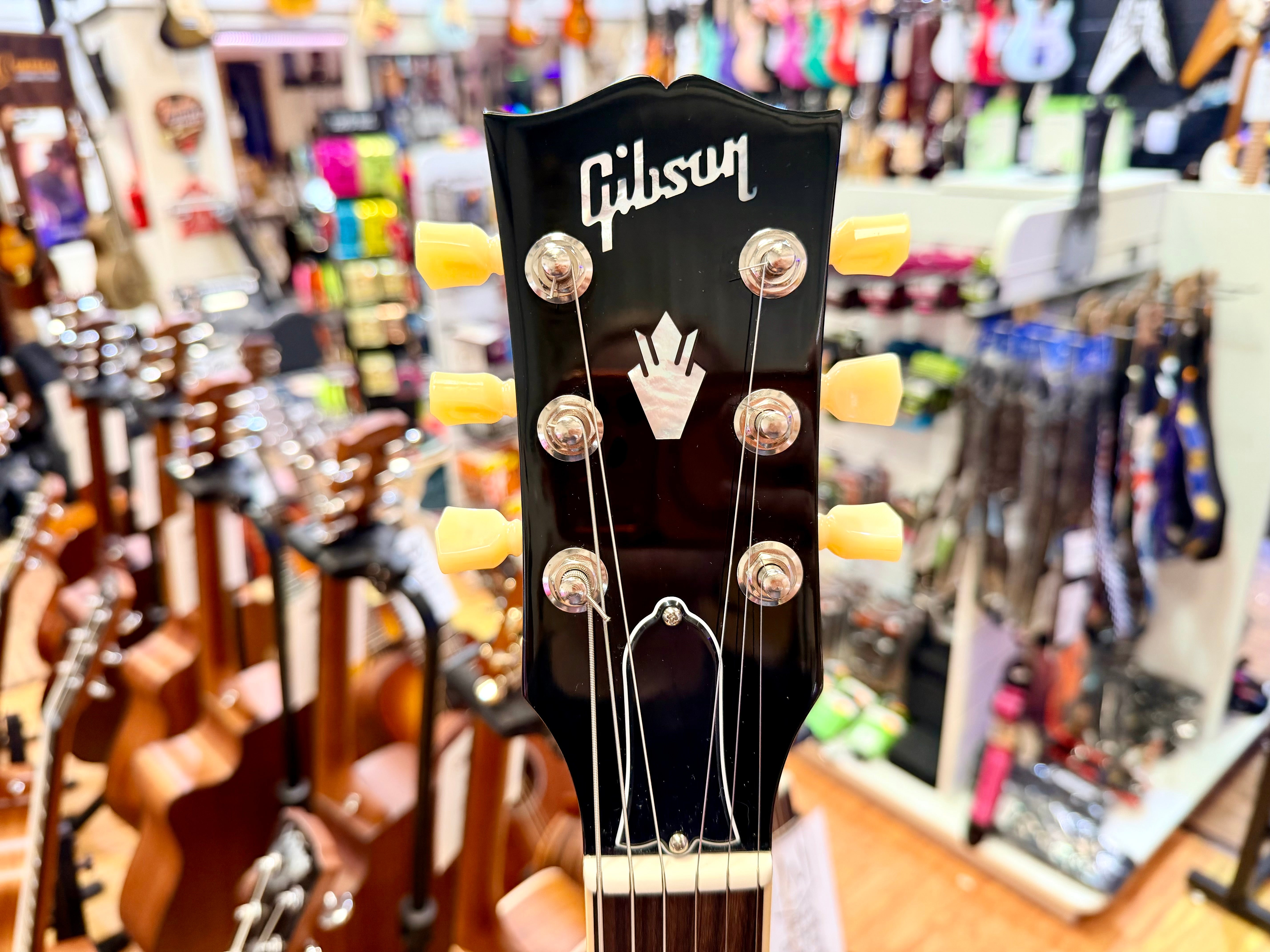 ✨MINT✨ Gibson ES-335 Figured Antique Natural~ Ex-Demo Semi-Hollow + Hard Case!