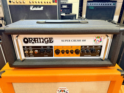🍊DEAL🍊 Orange Super Crush 100 Head + PPC212 2x12 Cab~ Guitar Amp Stack~ MINT!