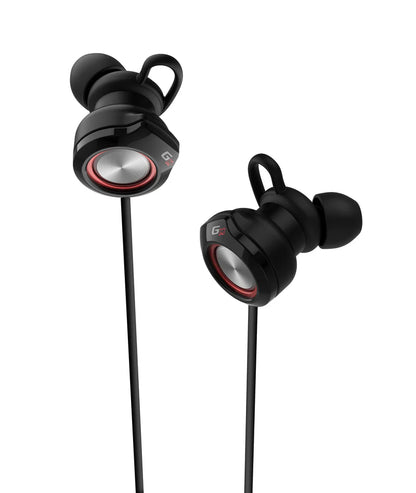Edifier GM3SE In-Ear Gaming Earphones With Detachable Microphone For PC / Android / IOS & PS4 - Black & Red