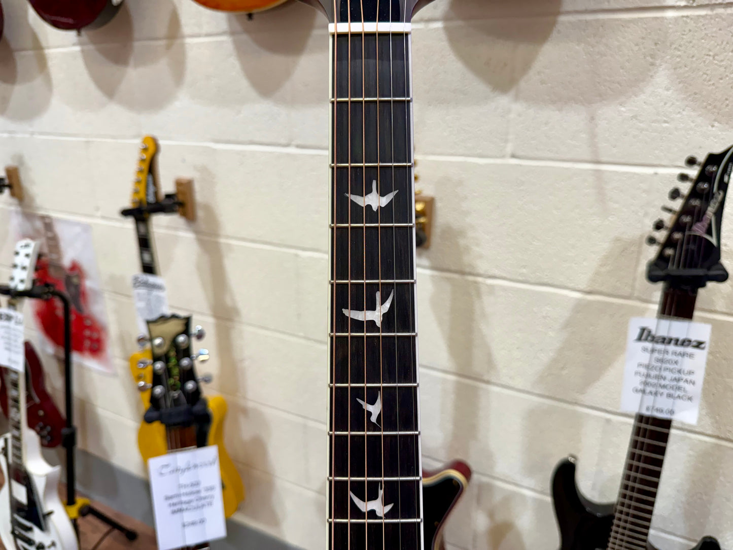 🦅 MINT 2020 🦅 PRS SE P20E Tonare Parlor~Electro Acoustic~ Satin Mahogany + Bag