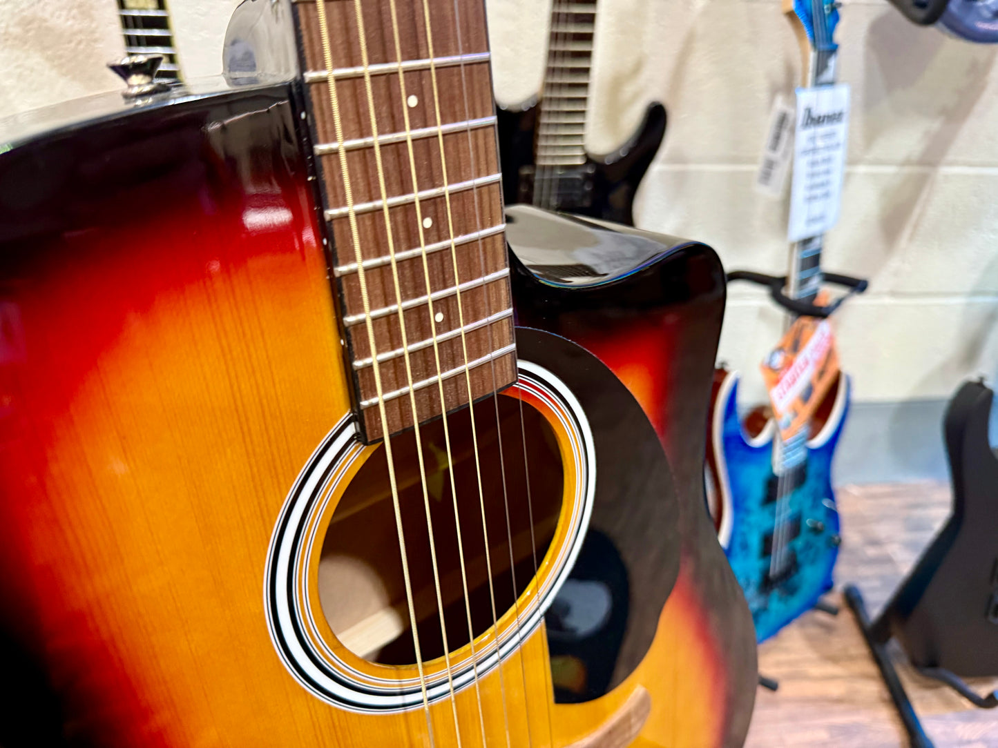 🔥EX DEMO🔥 Fender FA-125CE Dreadnought Electro-Acoustic Guitar~ Sunburst!
