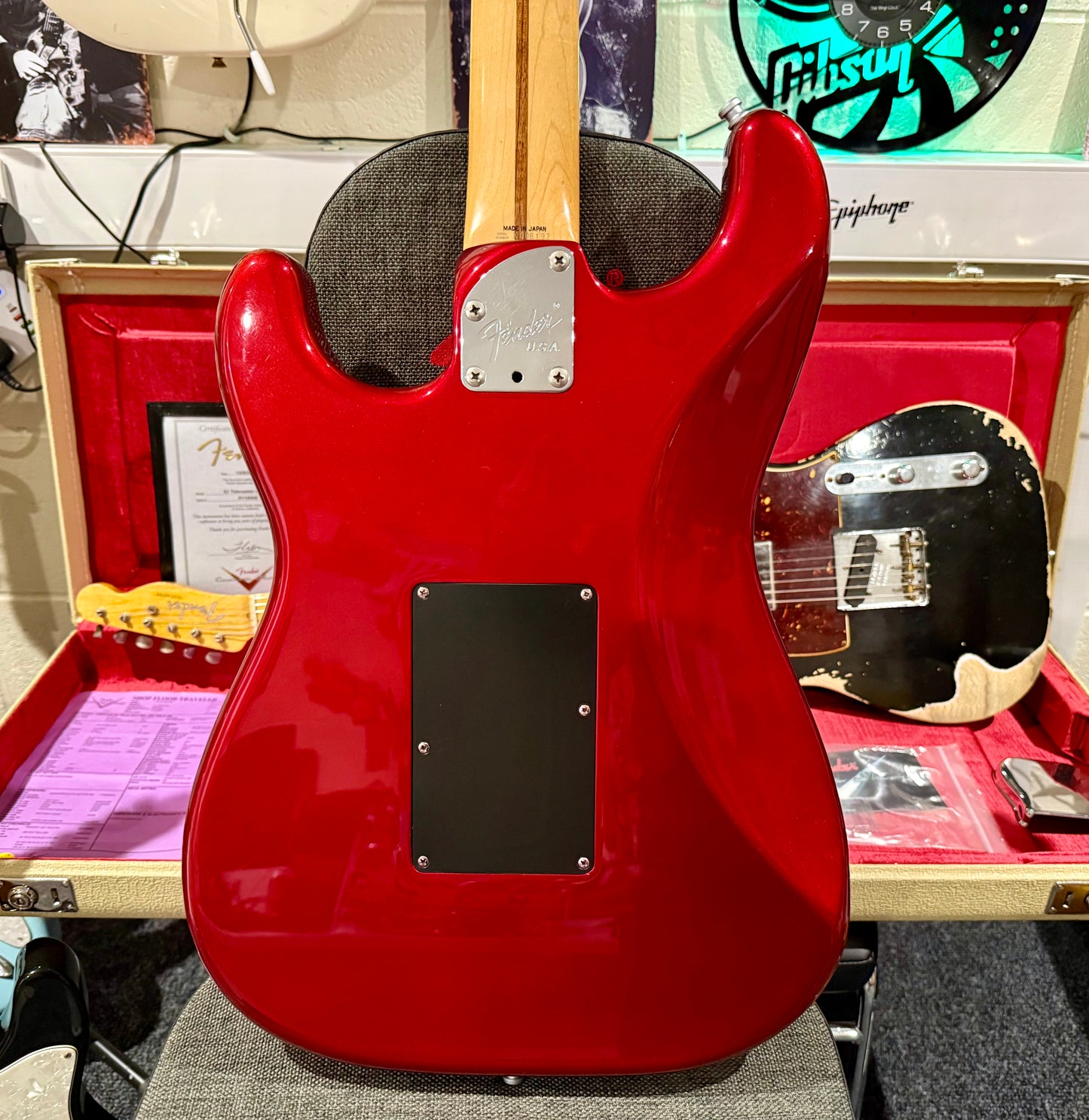 🔥1991 JAPAN🔥 Fender HRR 60’s Stratocaster~ Hot Rod Reissue~Floyd Rose~Dimarzio
