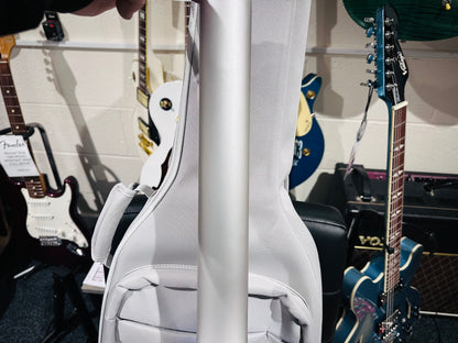 🌟NEW🌟 LAVA ME AIR CARBON FIBRE 36” Electro-Acousic Smart Guitar~ Silver + Bag!