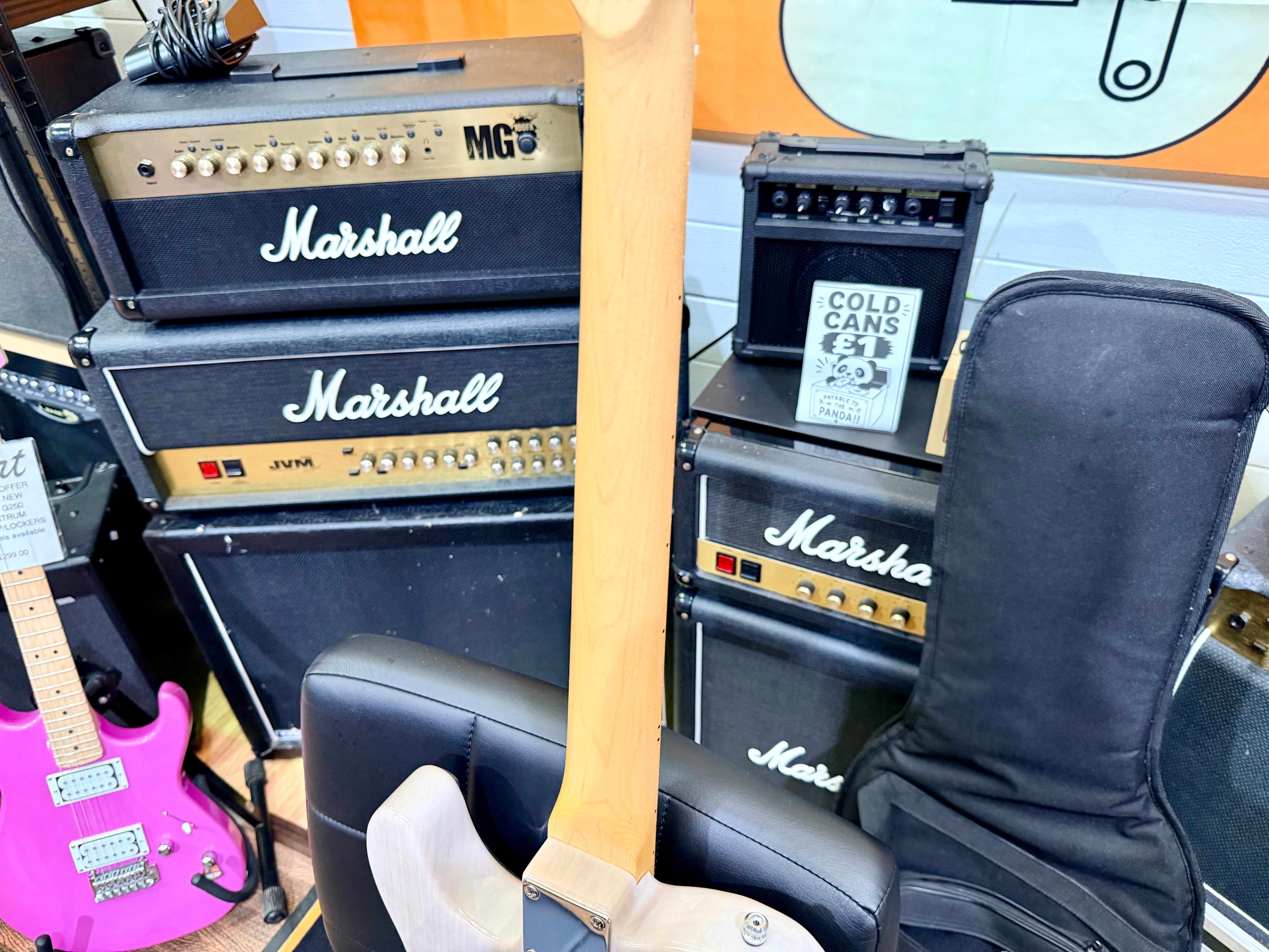 ✨ Harley Benton TE-90FLT VW Deluxe Series Vintage White~ Tele ‘Cabronita’ ✨