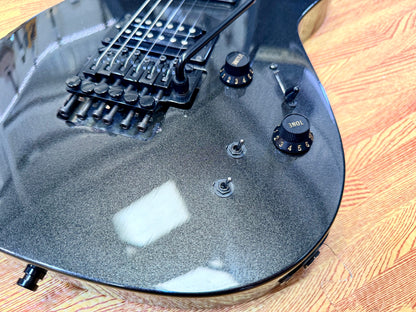 🔥RARE🔥 2005 Fernandes Revolver Pro Sustainer~ Floyd Rose~ Metallic Gunmetal!