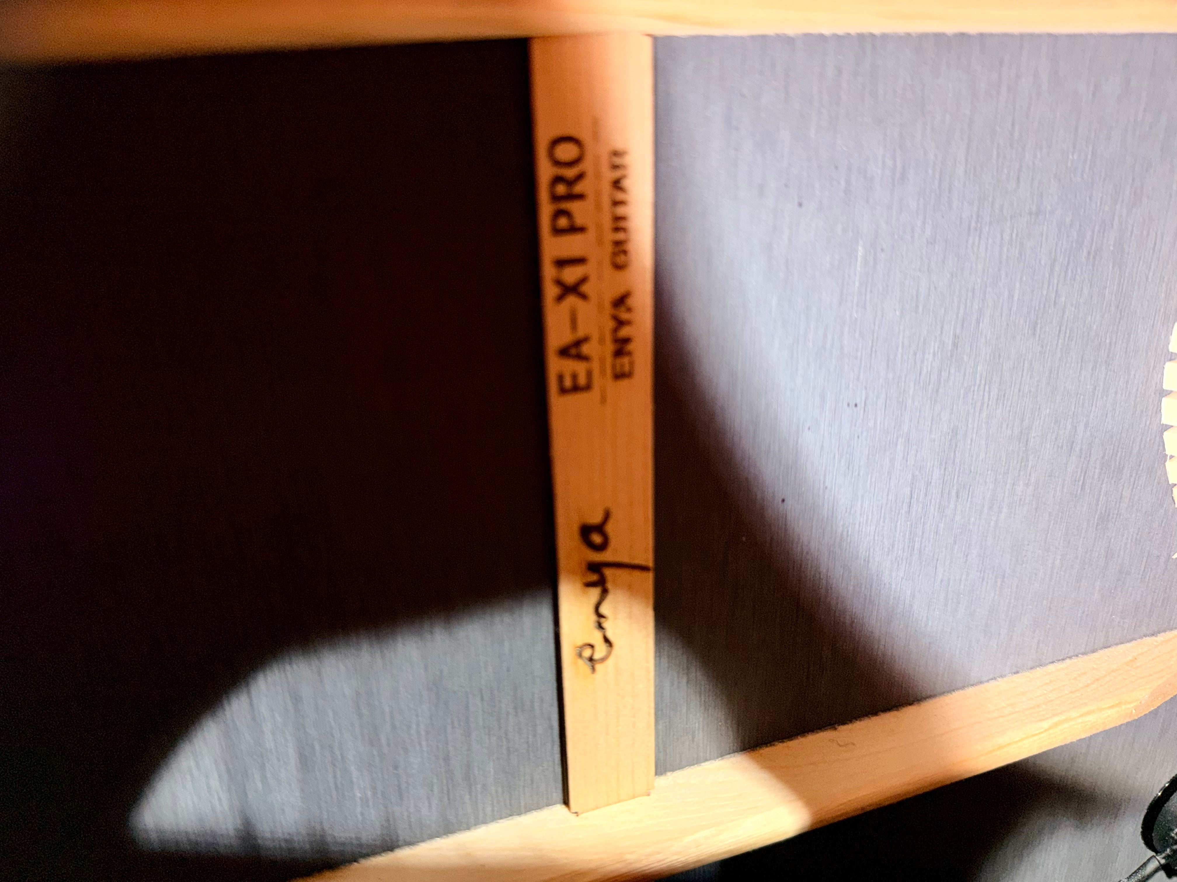 🔥2025🔥 Enya EA-X1 Pro EQ Electro-Acoustic Guitar~ Vintage Sunburst~ Smart Guitar