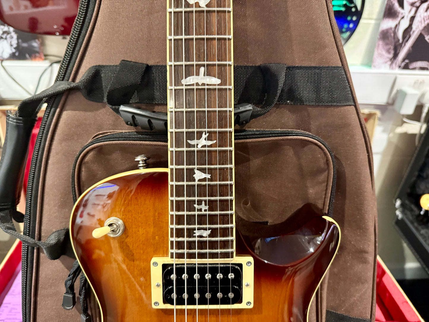 🌟2015 KOREA🌟 PRS SE 245 Single cut Electric Guitar~ Vintage Sunburst + Gig Bag