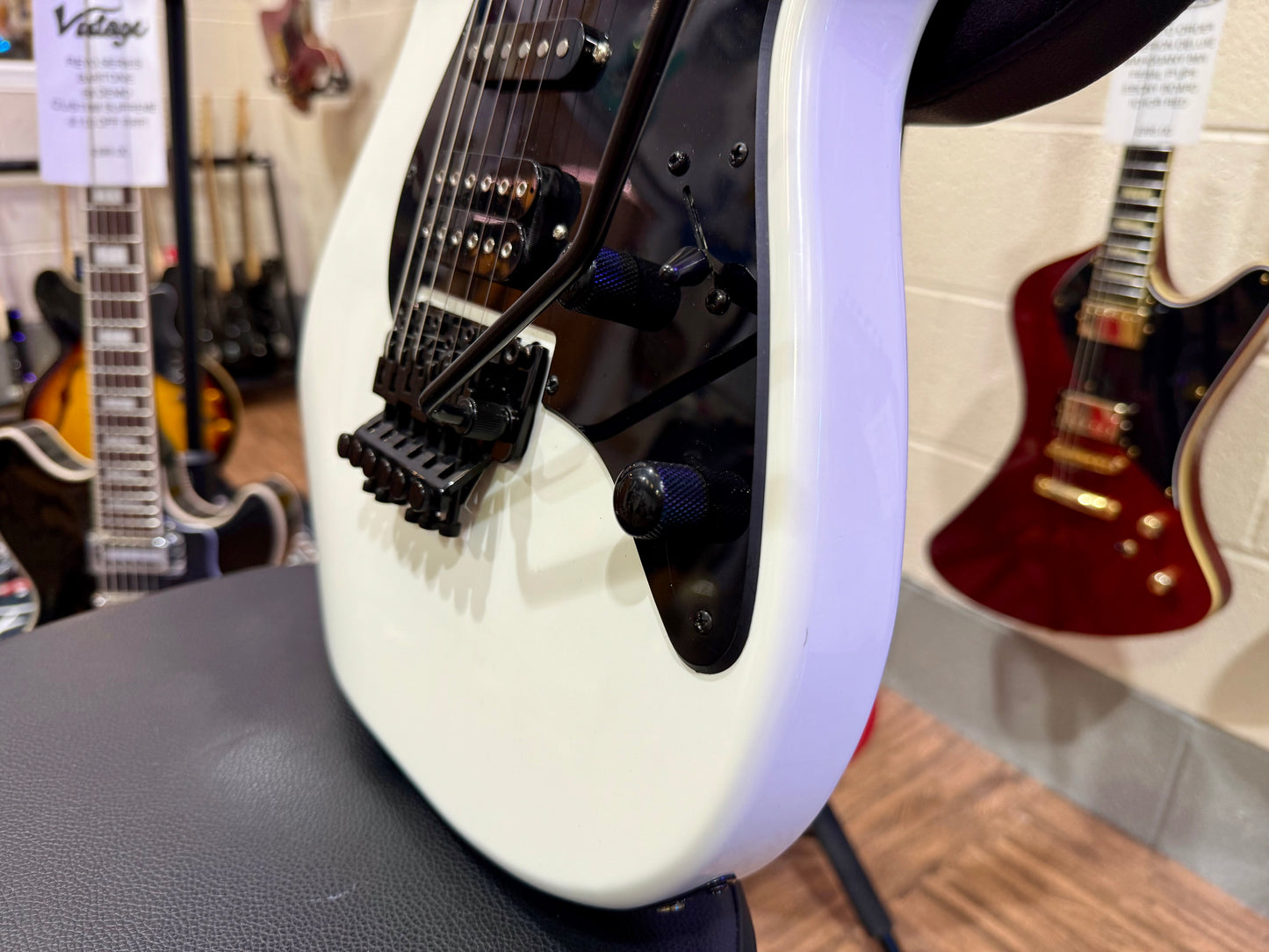 🔥MINT 2023🔥 Jackson Adrian Smith SDXM~ Snow White~ Iron Maiden Signature!
