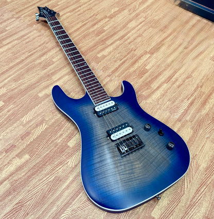 🔥 2023 🔥 Cort KX300 Electric Guitar~ Open Pore Cobalt Blue Burst~ EMG Pickups!